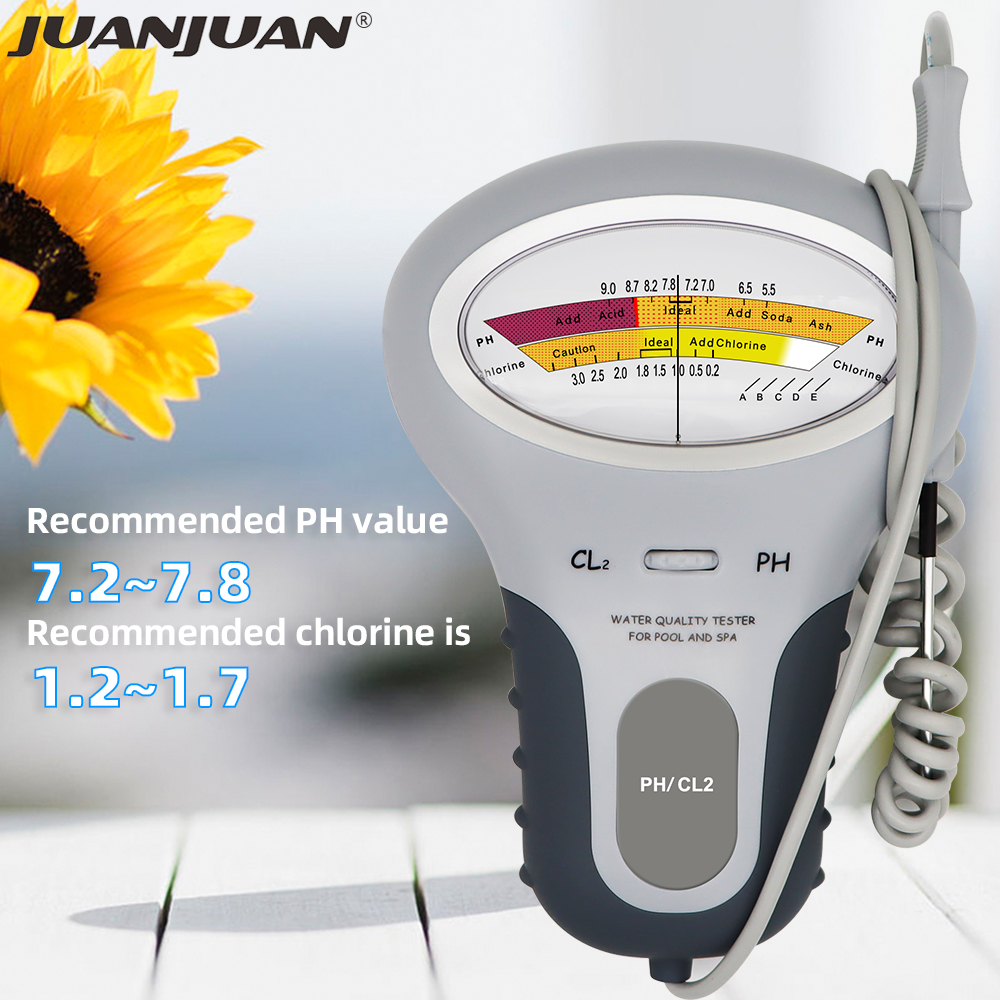 Marine Aquarium Test Kit - 2 in 1 PH Chlorine Meter