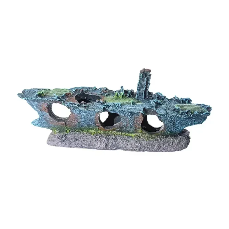 Aquarium Marina - 1pcs 2026 New Vintage Resin Pirate