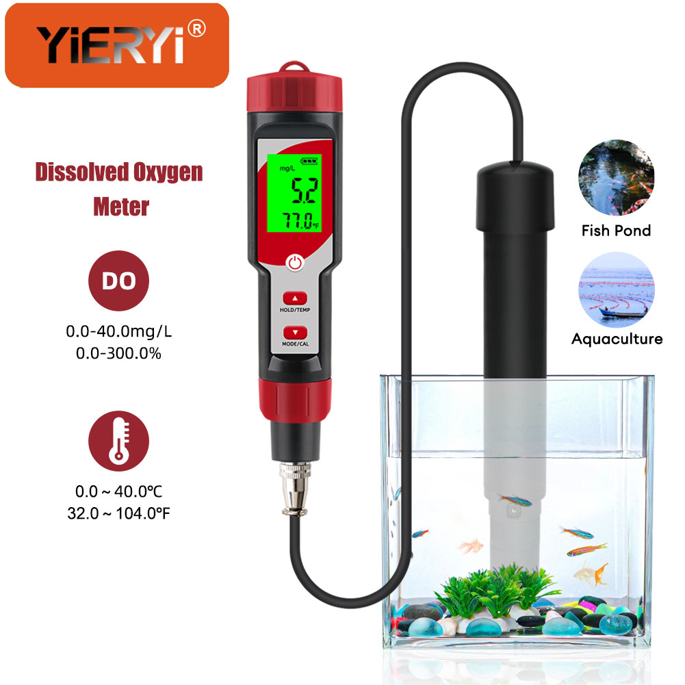 Marine Aquarium Test Kit - Dissolved Oxygen Meter for water ATC,