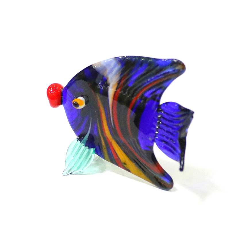 Murano Glass Sea Fish Mini Fig - Aquarium Marine Color incelemesi ve fiyatı