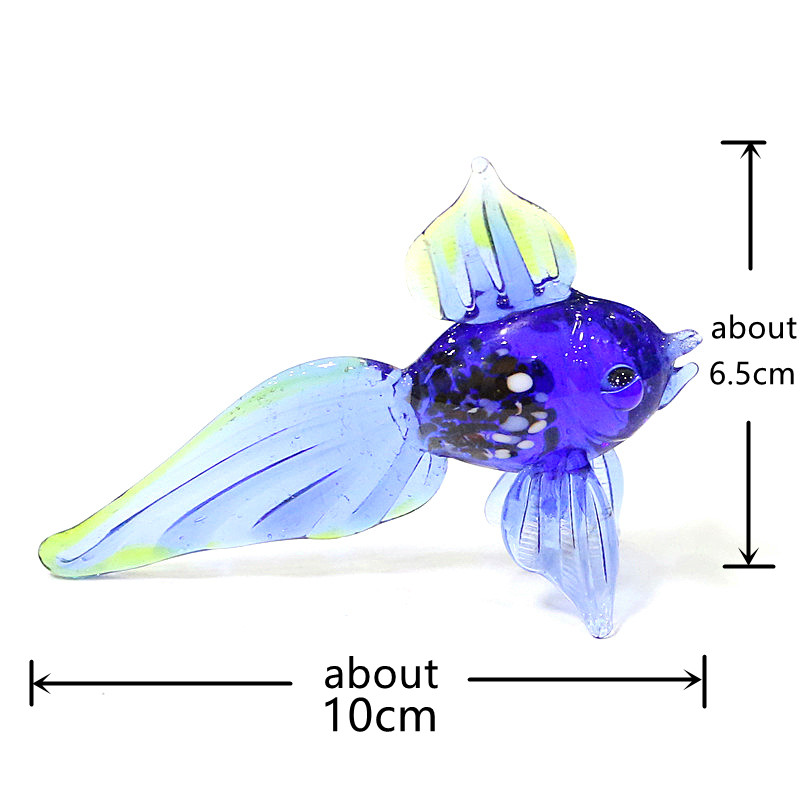 Murano Glass Sea Fish Mini Fig - Aquarium Marine Color incelemesi ve fiyatı
