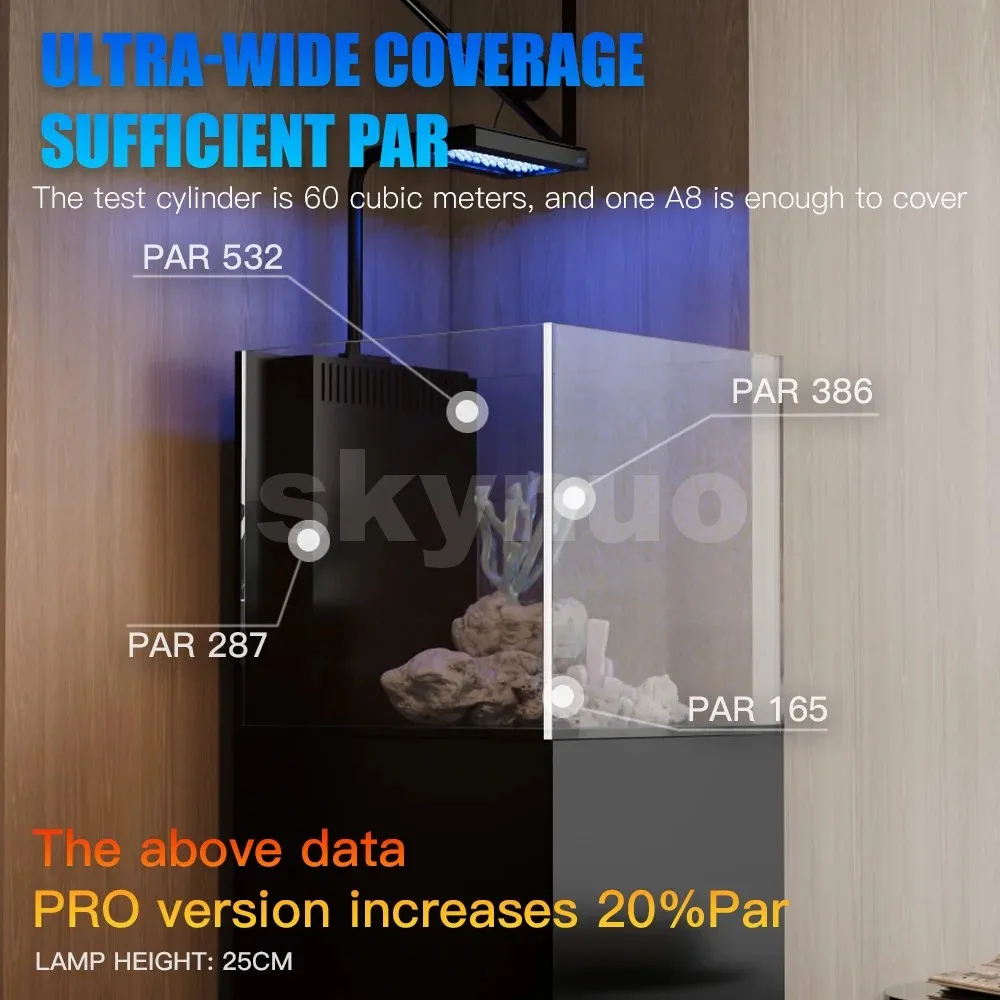 A8SE/A8PRO 2.0 Generation 240W - Marine Aquarium App incelemesi ve fiyatı