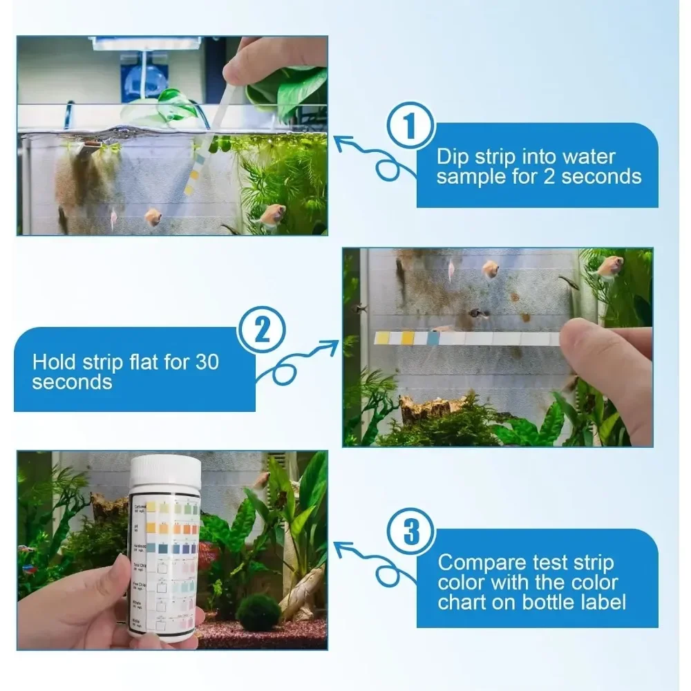 Aquarium Test Strip  Freshwate - Marine Aquarium Test Kit incelemesi ve fiyatı