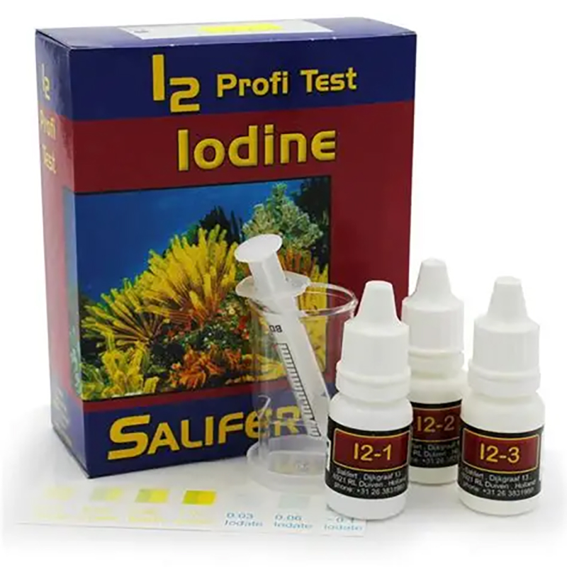 Salifert Iodine I2 Profi-Test  - Marine Aquarium Test Kit incelemesi ve fiyatı