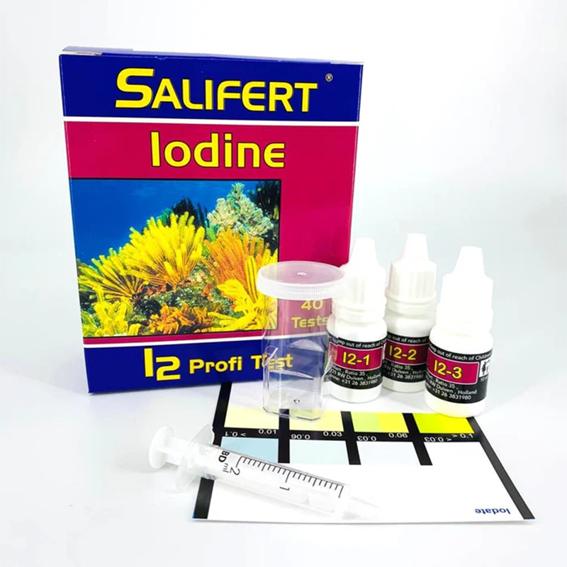 Salifert Iodine I2 Profi-Test  - Marine Aquarium Test Kit incelemesi ve fiyatı