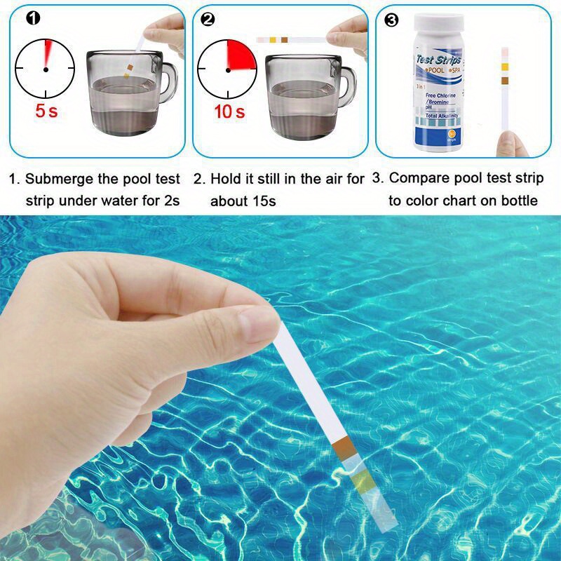 Chlorine PH Test Strips SPA Sw - Marine Aquarium Test Kit incelemesi ve fiyatı