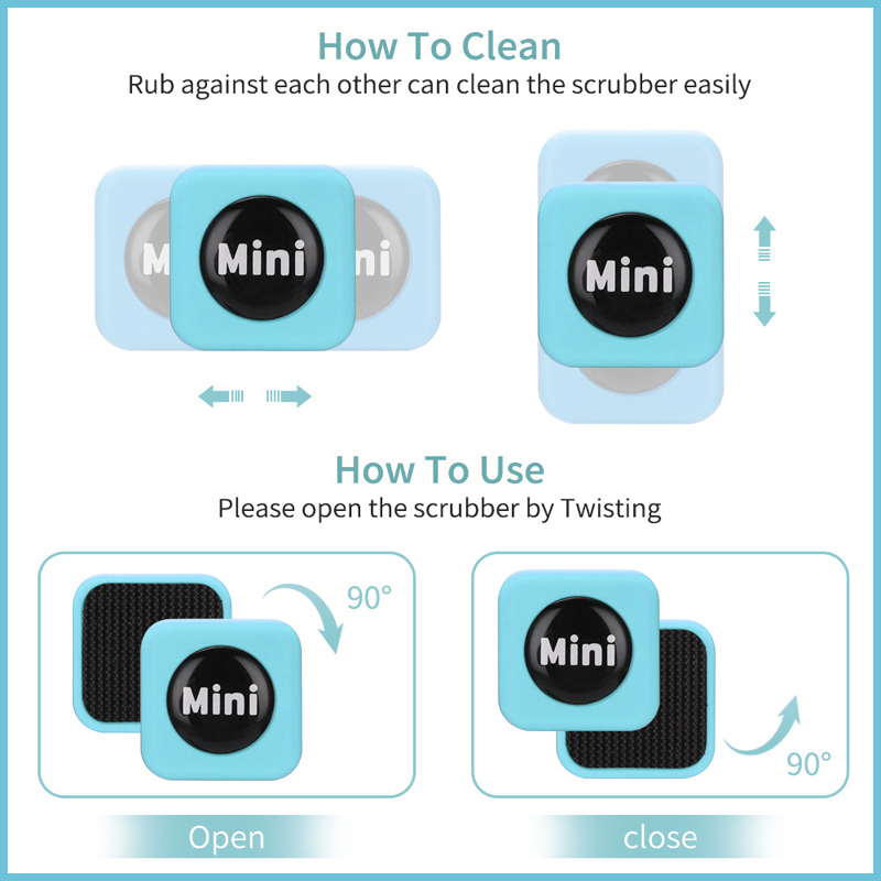 1PC Mini Aquarium Glass Cleane - Marine Aquarium Glass Cleaner incelemesi ve fiyatı