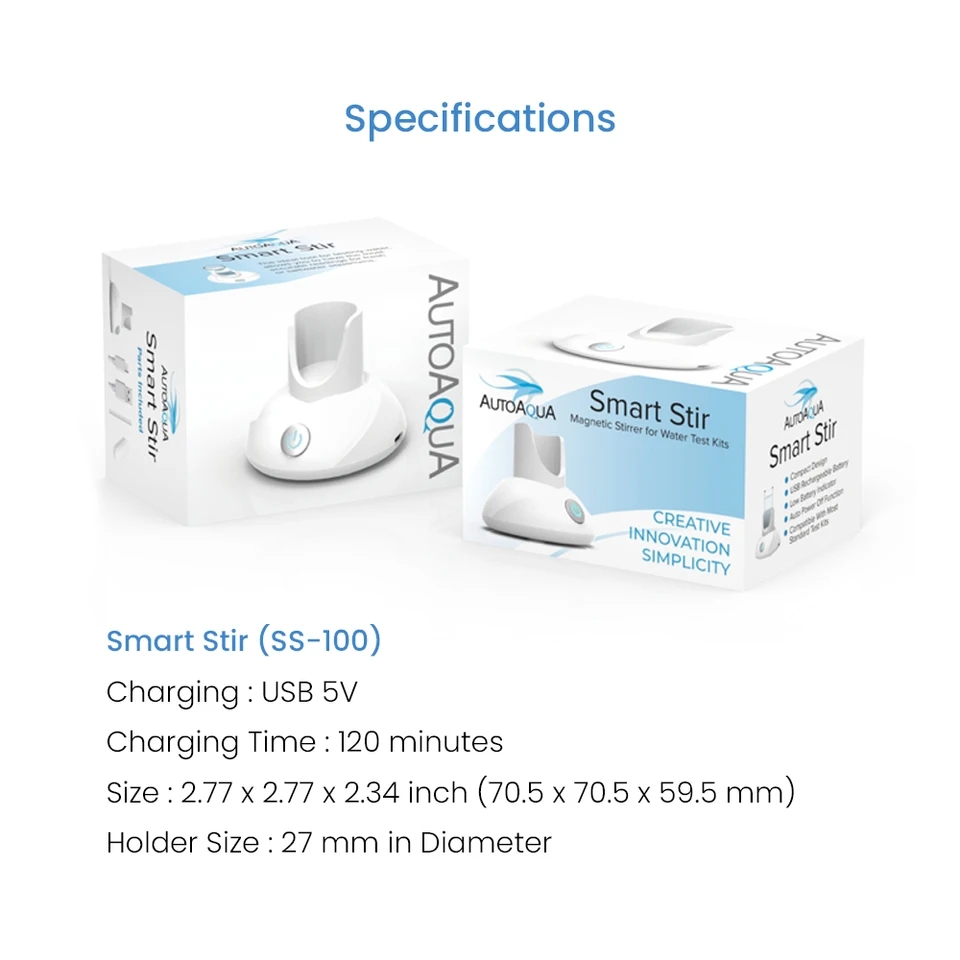 AUTOAQUA Smart Stir SS-100 Aqu - Marine Aquarium Test Kit incelemesi ve fiyatı