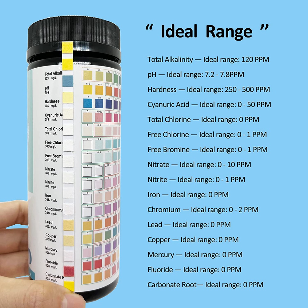 A68P-100PCS 16 In 1 Water Test - Marine Aquarium Test Kit incelemesi ve fiyatı