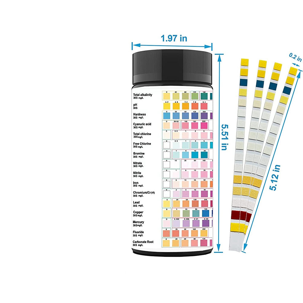 A68P-100PCS 16 In 1 Water Test - Marine Aquarium Test Kit incelemesi ve fiyatı
