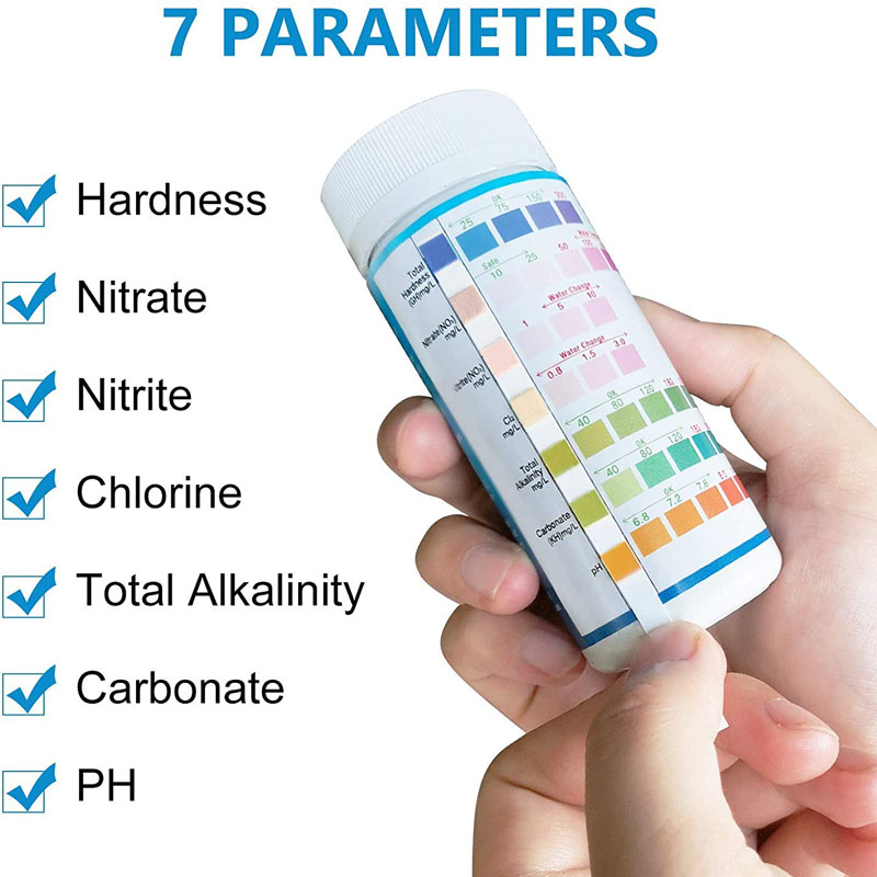 7-IN-1 Aquarium Test Strips 10 - Marine Aquarium Test Kit incelemesi ve fiyatı