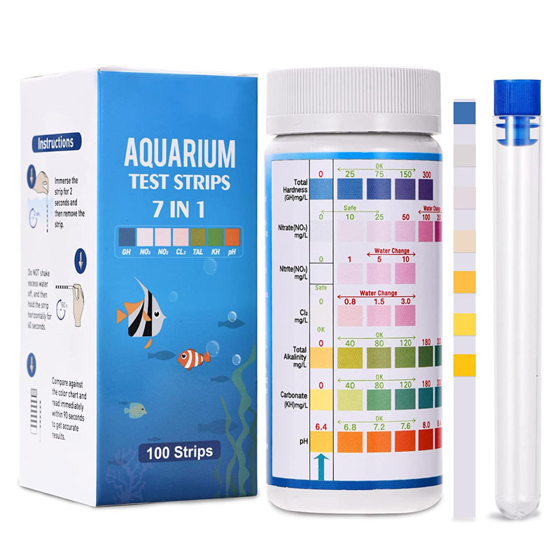 7-IN-1 Aquarium Test Strips 10 - Marine Aquarium Test Kit incelemesi ve fiyatı