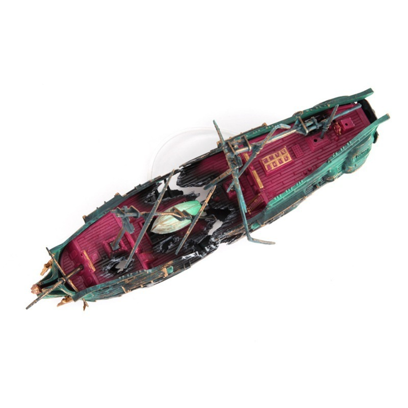 Large Aquarium Decoration Boat - Aquarium Marina incelemesi ve fiyatı