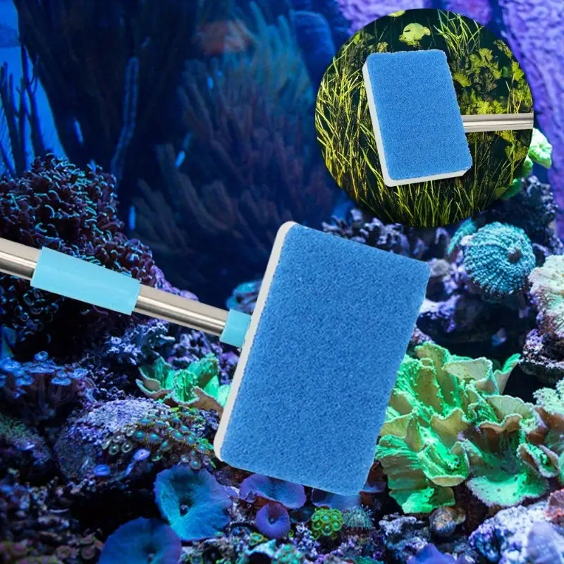 55-95cm Telescopic Handle 180° - Marine Aquarium Glass Cleaner incelemesi ve fiyatı