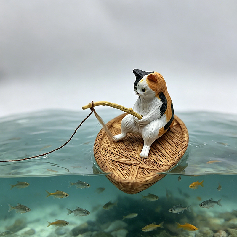 Creative Cat Fishing Boat Aqua - Aquarium Marina incelemesi ve fiyatı