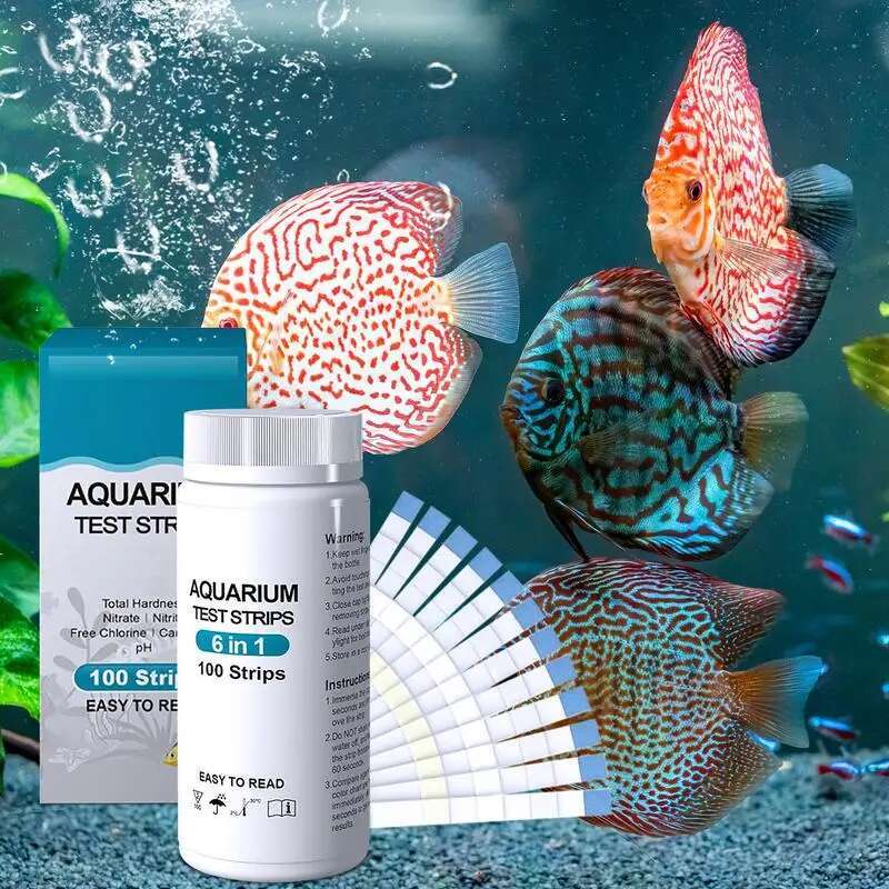 100pcs Nitrite Nitrate Chlorin - Marine Aquarium Test Kit incelemesi ve fiyatı