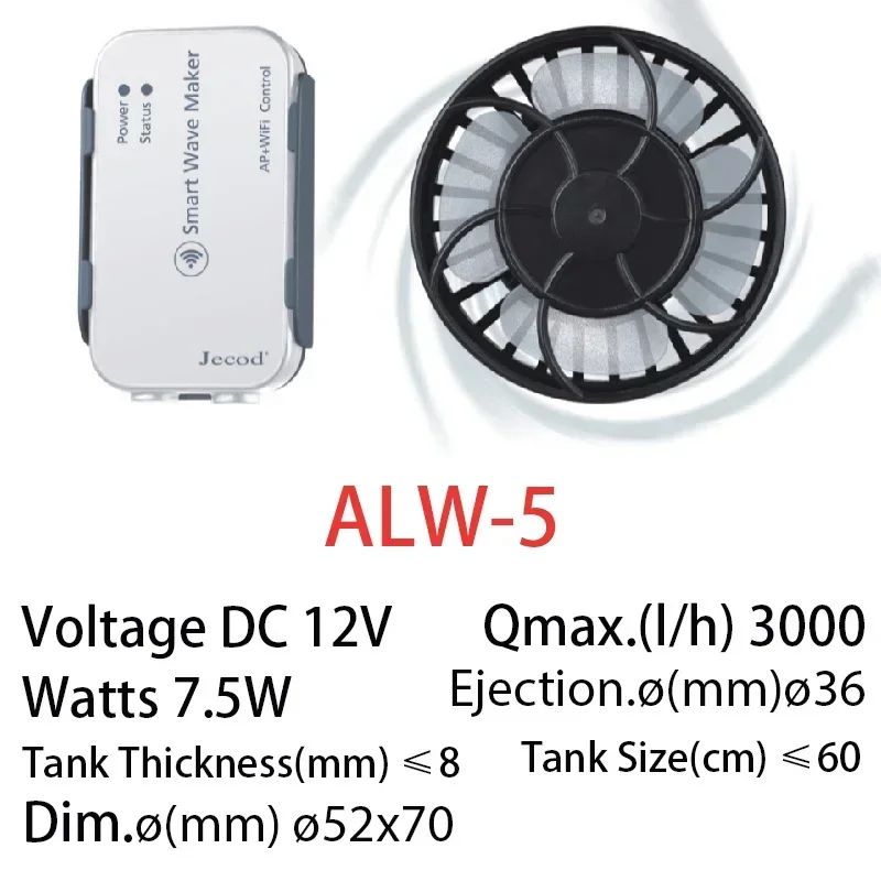 Jebao Jecod New ALW Series WIF - Powerhead Wave Maker incelemesi ve fiyatı