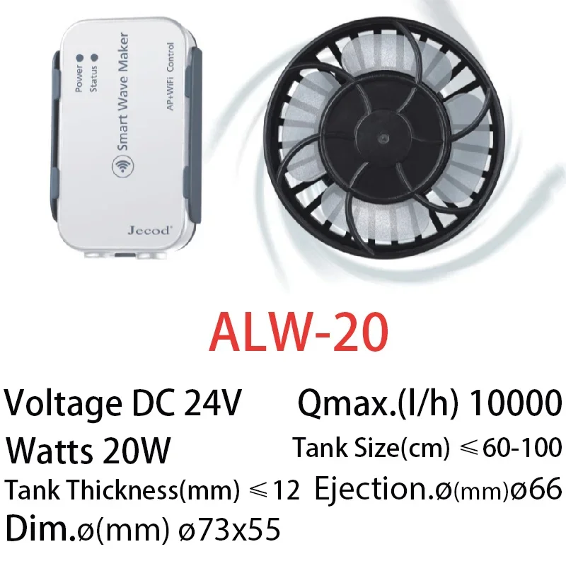Jebao Jecod New ALW Series WIF - Powerhead Wave Maker incelemesi ve fiyatı