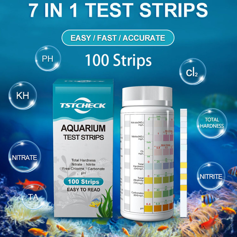 7-IN-1 100strip Aquarium Test  - Marine Aquarium Test Kit incelemesi ve fiyatı
