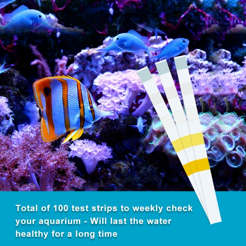 7-IN-1 100strip Aquarium Test  - Marine Aquarium Test Kit incelemesi ve fiyatı