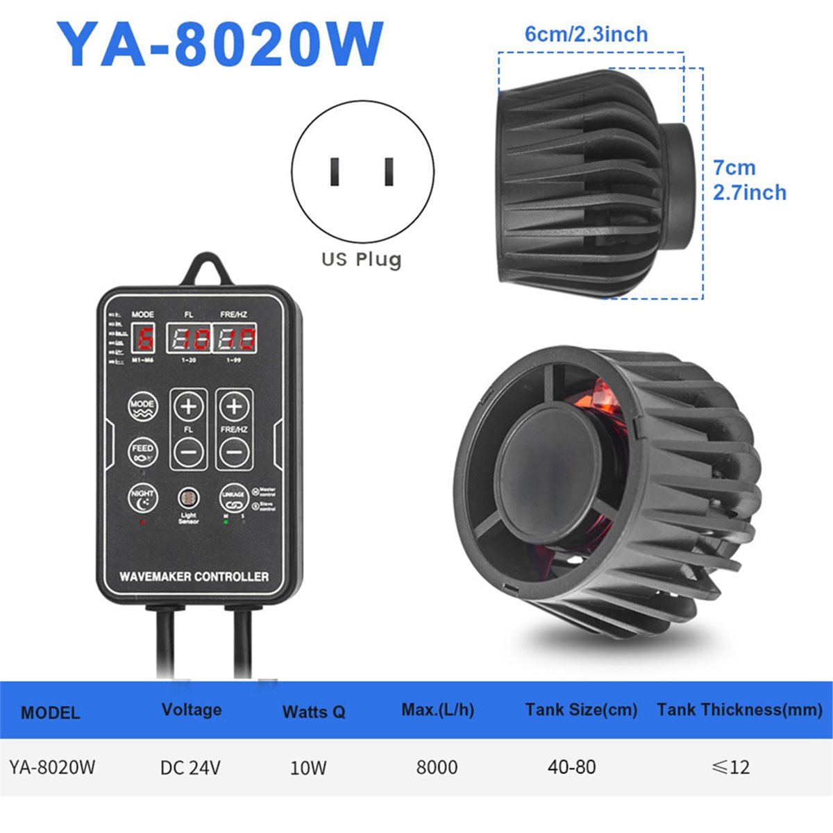 NEW Fish Magnetic Aquarium Wav - Powerhead Wave Maker incelemesi ve fiyatı