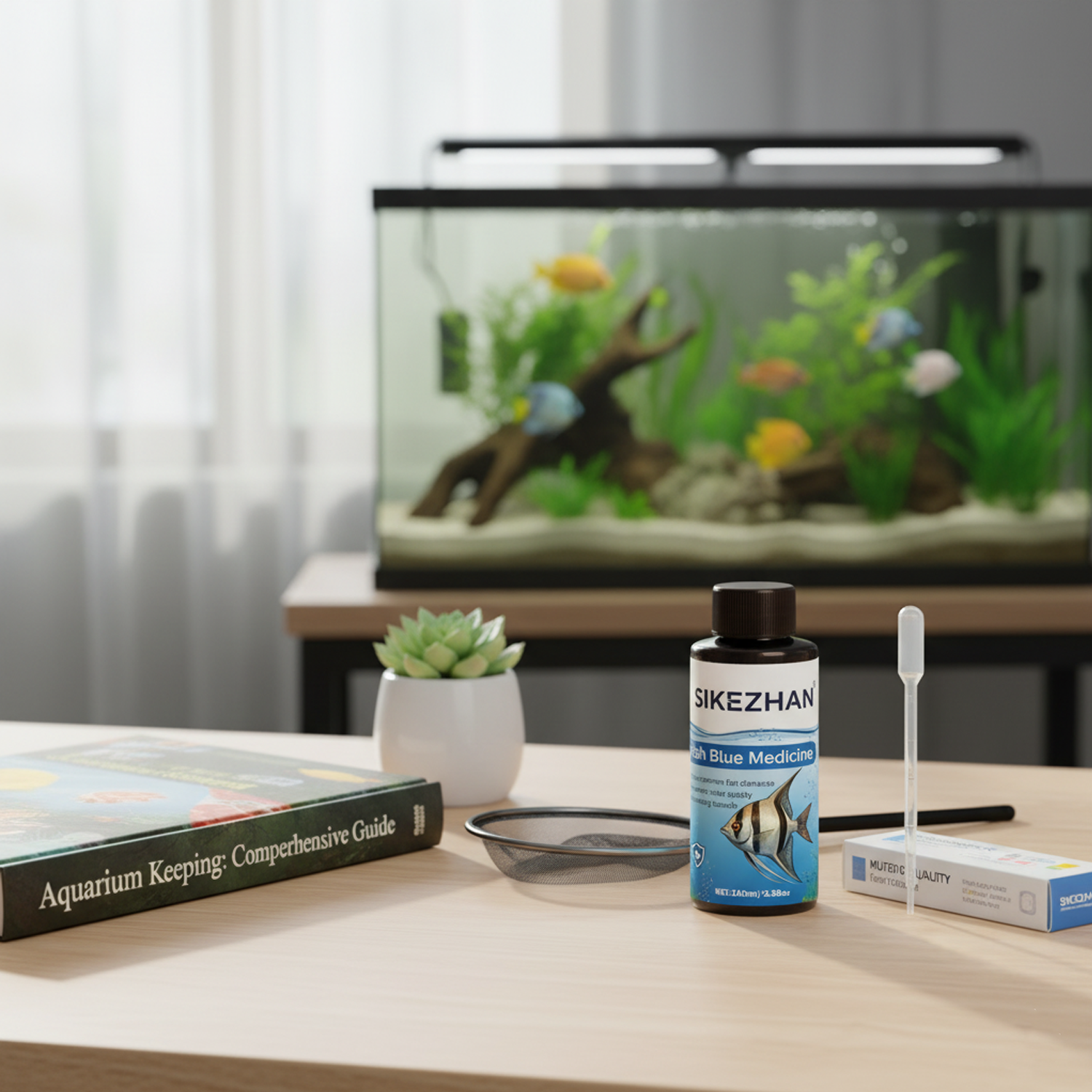 500ml Methylene Blue Solution  - Marine Aquarium Glass Cleaner incelemesi ve fiyatı