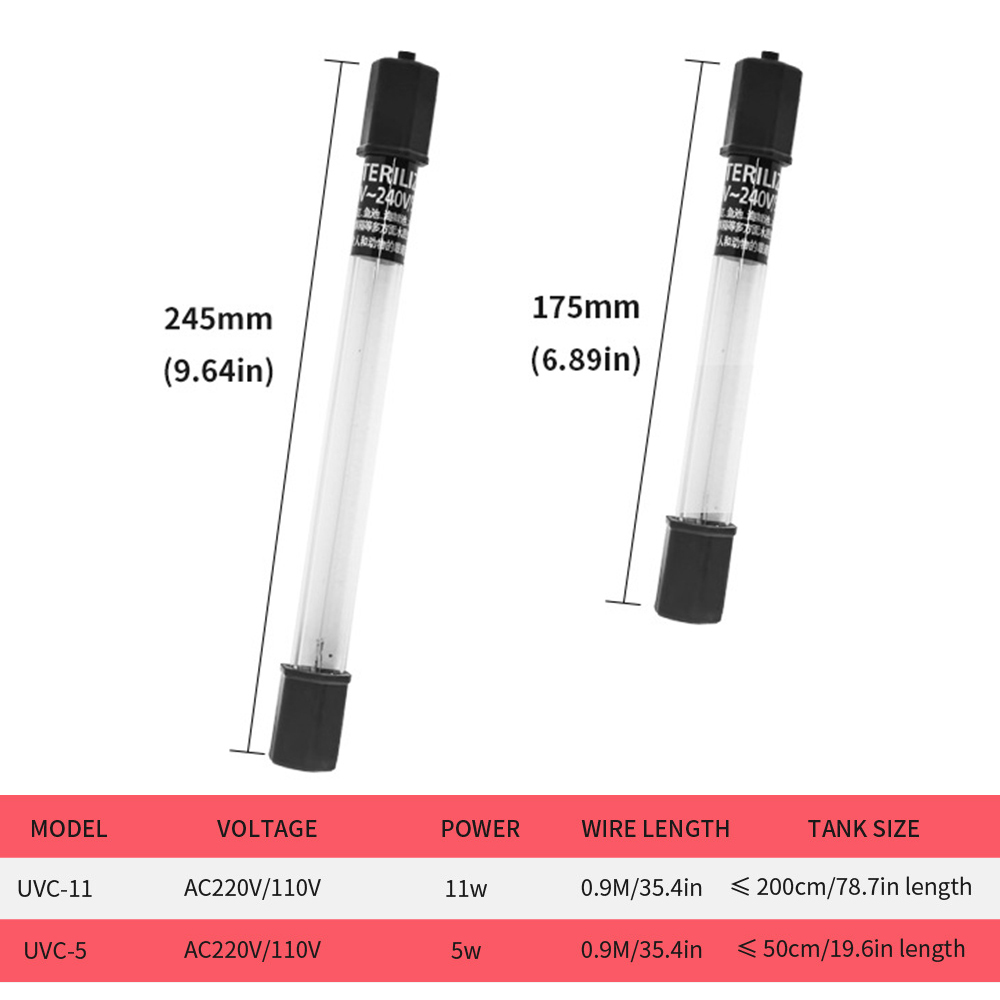 5W/11W Aquarium Clean Light UV - Marine Aquarium Uv Light incelemesi ve fiyatı