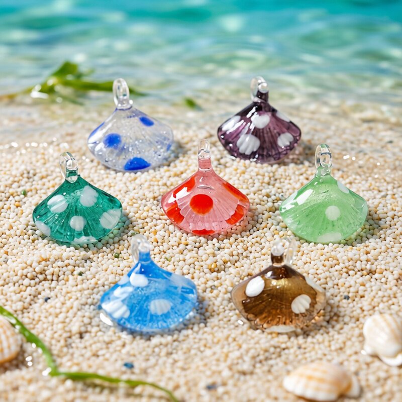 Colorful Mini Sea Shell Charm  - Aquarium And Marine incelemesi ve fiyatı