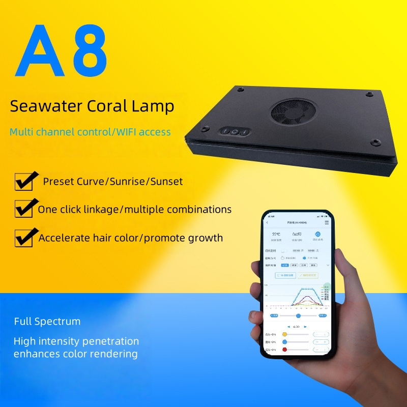 sttl A8Pro II Max 240 Watt WiF - Marine Aquarium App incelemesi ve fiyatı