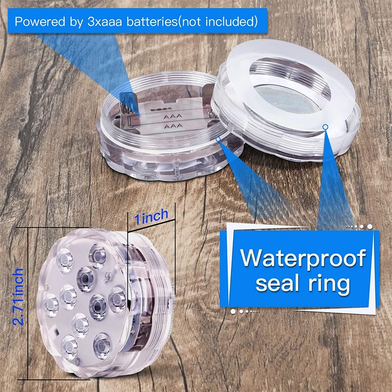 1-4Pack Swimming Pool Light 10 - Aquarium Marina incelemesi ve fiyatı