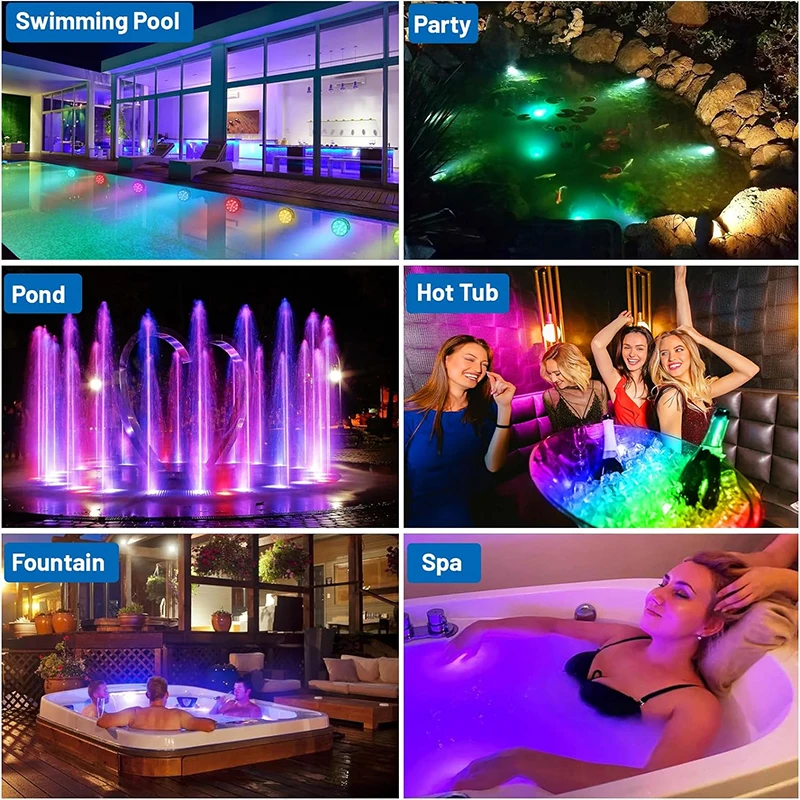 1-4Pack Swimming Pool Light 10 - Aquarium Marina incelemesi ve fiyatı