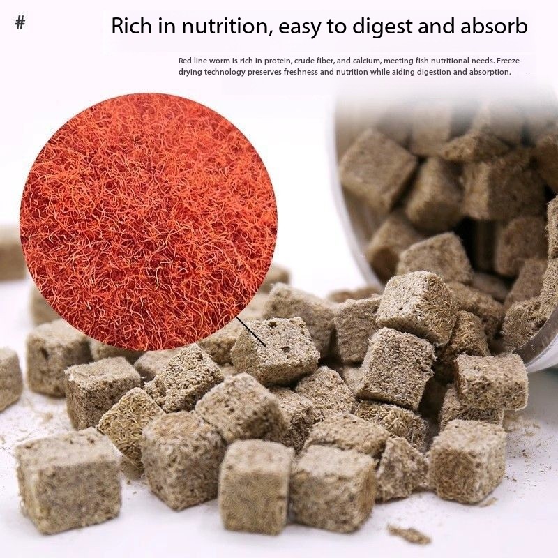 Natural Freeze Dried Bloodworm - Marine Aquarium Worms incelemesi ve fiyatı