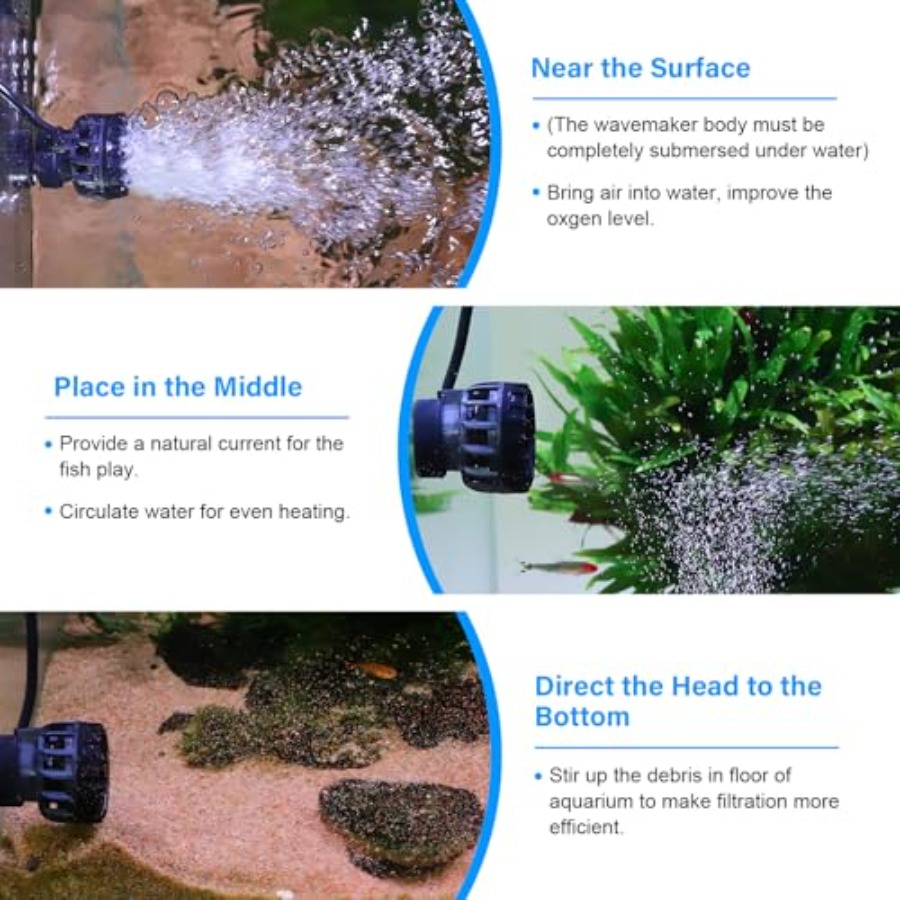 Aquarium Wave Maker for 5-10 G - Powerhead Wave Maker incelemesi ve fiyatı