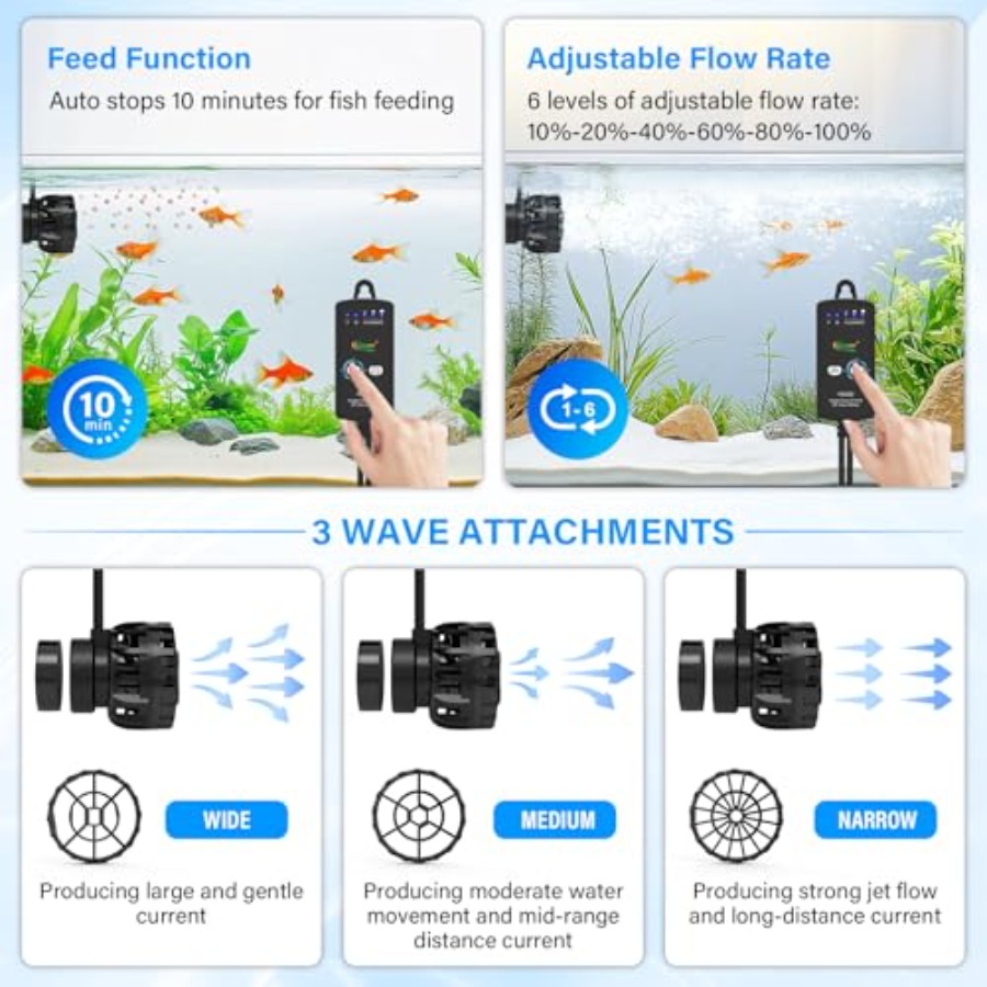 Aquarium Wave Maker for 5-10 G - Powerhead Wave Maker incelemesi ve fiyatı