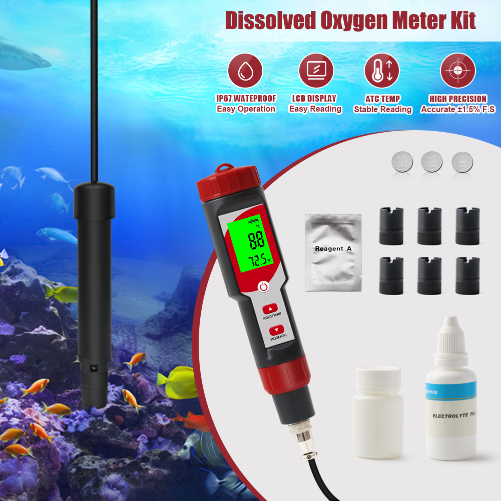 Dissolved Oxygen Meter for wat - Marine Aquarium Test Kit incelemesi ve fiyatı